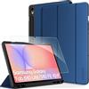 CACOE Cover con Samsung Galaxy Tab S10 Lite / S10/S9 FE 10.9 / S9 11 | Custodia con Samsung Galaxy Tab S10 Lite / S10/S9 FE 10.9 2025/2023 / S9 11 2023 con Vetro Temperato Ultra ,Azul