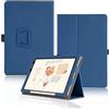 Yystao - Custodia per tablet XPPen Magic Note Pad 10,95 pollici, in pelle sintetica, design avvolgente, colore: Blu