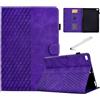 Fancity Custodia per iPad Mini 5 Mini 4, Mini 3 Mini 2 Cover Protettiva, Pelle Intelligente Sveglia/Sonno Custodia con Supporto Slot per Schede Portamatite per iPad Mini 7.9 Pollici, Purple