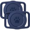 Citymore Supporto per collare per cani Apple Airtag, confezione da 2 collari impermeabili per gatti, custodia Airtag in morbido silicone per cani e gatti, per collare Apple Air Tag per animali