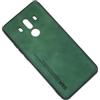 Kepuch Silklike Cover per Huawei Mate 10 PRO - Custodia Case Piastra Metallica Incorporata per Huawei Mate 10 PRO - Verde