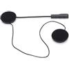 Topiky Auricolare Bluetooth per Casco, Altoparlante per Cuffie Bluetooth Portatile Senza Fili T4 per Casco da Moto, Vivavoce/musica/riduzione Intelligente del Rumore Auricolare Rimovibile per Casco, per Anda