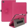 Generic Custodia protettiva per tablet HAKAUG/Yicty/FECLYDET/Cheerjoy A6H & Ainmel 2024 da 11 pollici Android 14 Tablet con cinghia da polso e supporto e funzione anti-goccia, design elegante e semplice, rosa