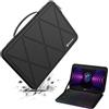 Smatree Custodia rigida in EVA compatibile per MSI Raider GE67HX/Raider GE66/GE66 Raider/GP66 Leopard/Vector GP66 HX/Vector GP66/Raider GE68 HX Laptop Slim Sleeve Case da 15,6 pollici (X8303)