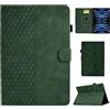 CASAFUNY Custodia Cover per iPad Air 13 Pollici M2 2024, iPad Pro 12,9 (6a/5a/4a Gen. 2022/2021/2020) Custodia Protettiva Magnetica Cover con Auto Sonno/Sveglia per iPad Air 13 M2 2024, Verde