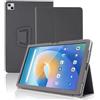 RUIPOCX Custodia compatibile con Doogee U10 / U10 Pro 10.1'' Custodie pieghevoli in similpelle con supporto Custodia protettiva antiurto