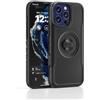 SINCETOP MOUNT Cover per iPhone 16 Pro Max Compatibile con Supporto Garmin Edge per Bici | Custodia con Adattatore Integrato, Ultrasottile e Antiurto, Attacco Rapido e Sicuro a 1/4 di Giro per Supporto Ciclocomputer