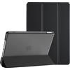 ProCase Cover iPad 9/8/7 Gen, Custodia iPad 10,2 Pollici 2021/2020/2019 | [A2602 A2603 A2604 A2605 A2270 A2428 A2429 A2430 A2197 A2198 A2200] Cover con Auto Svegliati/Sonno -Nero Scuro