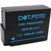 Dot.Foto DMW-BLC12, DMW-BLC12E Premium 7.2v / 1200mAh Batteria Ricaricabile per Panasonic Lumix DC-G97 DMC-FZ200 DMC-FZ1000 DMC-G5 DMC-G6 DMC-G7 DMC-GX8 DMC-G85 DMC-GH2
