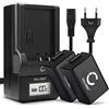 CELLONIC 2x Batteria compatibile con Panasonic Lumix DC-FZ81, DE-A84A | 800mAh, 7.4V, Ioni di Litio per Panasonic Lumix DC-FZ82, DC-FZ83, DMW-BMB9, DMW-BMB9E