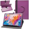 MAMA MOUTH compatibile con TCL NXTPAPER 11 PLUS Custodia,Cover in pelle PU a rotazione a 360°per TCL NXTPAPER 11 PLUS da 11,95 pollici Tablet,colore viola