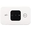 Zunate Router WiFi Portatile 4G, Router per Schede SIM Wireless Hotspot Internet Hotspot WiFi Mobile, Collegamento Fino a 10 Dispositivi, Batteria da 2100 mAh, per Viaggi in Ufficio a Casa All'aperto