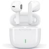 NkwwTe Cuffie Wireless In-Ear, Auricolari Bluetooth 5.3 con Stereo HiFi, Tempo di Riproduzione 24 Ore, Cuffie con Cancellazione del Rumore con Mic Touch Control IPX8 Impermeabili, per iPhone Ios Android