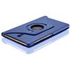 UPFKFOJZX Compatibile con Samsung Galaxy Tab S 8.4 (SM-T700/T705) Custodia per tablet Copertura Completa Ultra Sottile Copertura in pelle 360 gradi staffa rotante custodia protettiva (blu)
