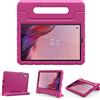 ProCase Custodia per bambini per Lenovo Tab M9 da 9 pollici 2023, custodia antiurto leggera per bambini con supporto convertibile per ragazze, ragazzi, bambini, neonati, colore: magenta