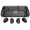 Savage Raven by Skull & Co. NeoGrip for Nintendo Switch 2: An Ergonomic Grip Hard Shell Handheld Case with Replaceable Grips [to fit All Hands Sizes] [No Carrying Case]- Black