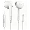 PIJJWY Auricolari In-Ear Cuffie,Cuffiette con Filo e Mic,Auricolari Tipo C,Cuffie Isolamento Acustico,Cuffiette Cellulare,Hi-Fi Stereo e controllo del volume con Smartphone Android e Tablet USB Type-C