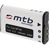 mtb more energy Batteria NP-90 per Casio Exilim EX-FH100, EX-H10, EX-H15, EX-H20G