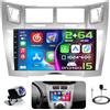 Ohradio Autoradio Android 15 9 per Toyota Yaris 2005-2011 CarPlay | 2G+64G. Wireless CarPlay, Android Auto, GPS, WiFi, FM/RDS, Retrocamera, MIC