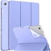 MoKo Cover per Samsung Galaxy Tab A11+/A9+ 11 (2025/2023), Lavanda Viola | per Galaxy tab A9+ 2023 Cover Pelle PU Semitrasparente Supporto Sottile con Morbido TPU Cover con Auto Svegliati/Sonno