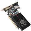 SUNGOOYUE Scheda Grafica GT210 1G DDR 3, Scheda Grafica da Gioco 589MHz 1000MHz 2560x1600 per Interfaccia Multimediale HD Interfaccia DVI VGA (GT210 1GD3 64BIT)
