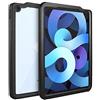 AICase Custodia impermeabile per iPad Air 4th Gen 2020 10,8 pollici, protezione subacquea antipolvere antiurto con protezione integrale a 360°, custodia per iPad Air 4a generazione con cordino e cavalletto