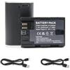 Oyomba LP-E6NH - Batteria per fotocamera con interfaccia di ricarica diretta Type-C compatibile con Canon EOS R R5 R6 EOS 90D 60D 70D 80D EOS 5D II 5D III 5D IV 5Ds, EOS 6D 6D II EOS 7D 7D Mark II,