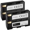mtb more energy 2x Batterie NP-400 per Konica-Minolta Dimage A1, A2, Dynax 5D, 7D, Maxxum 5D, 7D