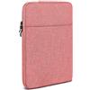moex Custodia per tablet OnePlus Pad 3 Custodia con cerniera e scomparto per accessori, in nylon tessuto morbido imbottito, custodia protettiva minimalista Dash Case, rosa