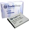 Trade-Shop Batteria agli ioni di litio ad alte prestazioni, sostituisce Sony NP-BN1 NPBN1 NP-BN-1 BN1 BN-1 per Sony Cybershot DSC-W510 DSC-W520 DSC-W530 DSC-W560 DSC-W570 DSC-WX10 DSC-TX10 DSC-TX100 DSC-TX100V
