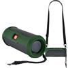 Yaowanguan Custodie e cover per JBL Flip Essential 2 Casse portatili Bluetooth, Custodia da Viaggio Protettiva Portatile Flip Essential 2 Custodia in Silicone (Verde)