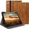 H HOLIMET HOLIMET Cover per iPad Air 6 11 M2 2024, iPad Air 5./4. Generazione (2022/2020) 10.9 Pollici Cover con Pencil Holder, Custodia Auto Sveglia/Sonno Smart Folio Case, Supporto Multi-Angolo - Marrone