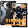 FOSSiBOT DT3 Rugged Tablet, Batteria 21560 mAh, 32GB+256GB/2TB, Tablet Android 15, Ricarica Rapida 66W, Display 10.4 2K IPS, Wi-Fi 6, IP68/IP69K, 64MP+32MP, Face ID/OTG/GPS (Blus)
