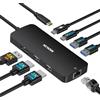 MOKiN USB C Docking Station Tripe Display