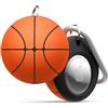 elago Ball Series Cover per Apple AirTag 2ª Gen (2026)/1ª Gen | Protezione Antiurto con Portachiavi, Dispositivo di Tracciamento Non Incluso [Basket]