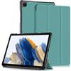 Yiernuo Custodia per Samsung Galaxy Tab A9 Plus/Tab A9 + 11 Pollici Tablet SM-X210/X216/X218,Ultra Sottile Cover con Funzione Supporto e Auto Sveglia/Sonno,Verde