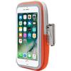 Generic Fascia da braccio per smartphone con borsa per auricolari, regolabile, touchscreen, fascia da braccio sportiva (6,5 pollici), con cerniera, slot per schede per uomini e donne, con jack per cuffie