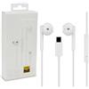 Audiosystem Cuffie Auricolari Type-C in-Ear per Huawei Mate 20 HMA/Mate 20 PRO / P20 PRO / P20 EML / P30 / P30 PRO / CM33 Tipo C Stereo con Microfono Headset Bianco