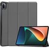 TingYR Cover per Xiaomi Mi Pad 5 Custodia Tablet, Pelle, Supporto Pieghevole, Protezione all-Inclusive, Custodia per Xiaomi Mi Pad 5.(Grigio)