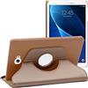 ebestStar - Cover per Samsung Galaxy Tab A6 A 10.1 (2018, 2016) T580 T585, Custodia Protezione Rotazione 360, Pelle PU, Dorato