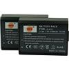 DSTE 2-Pacco Ricambio Batteria Compatibile per Canon LP-E10 EOS 1100D 1200D EOS Kiss X50 X70 EOS Rebel T3 T5