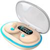 FAFOUR Invisible Sleep Auricolare Wireless IPX5 Impermeabile, Auricolari Wireless Bluetooth 5.3 Cuffie Touch Control, Cuffie Nascoste - Doppia Cancellazione del Rumore (Colore della pelle)