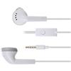 MALSSE C550 - Auricolari semi-in-ear con cavo, con microfono e pulsante di controllo della musica, compatibili con telefoni con porta da 3,5 mm
