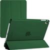 TechDealsUK Smart Case per iPad PRO 10.5 (2017) e Air 3 (2019) A2153, A2123, A2152,A1709, A1701 Cover con Supporto Magnetico con riattivazione/Sonno Automatico (Verde Smeraldo)