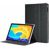 AKNICI Custodia Cover per Blackview Tab 8/Tab 8E, TECLAST M40 Pro/P20S/M40S/P20HD/M40, YESTEL T5, qunyiCO Y20, Ulefone TAB A7, Dragon Touch Notepad 102 AOYODKG 10, Lectrus 10, OUZRS 10.1 - Nero