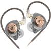 CCA KZ EDX Pro X Cuffie In-Ear, Auricolari IEM HiFi, Suono con Bassi Profondi Monitor In-Ear con Cavo Staccabile, per Audiofili DJ Cantanti