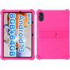 FKQLH Custodia Silicone Morbido Skin Leggero Custodia Protettiva per Bambini Supporto Cover per UMIDIGI G3 Tab/UMIDIGI G2 Tab/UMIDIGI G1 Tab 10.1 Tablet, Rosa