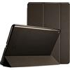 ProCase Custodia per iPad 9.7 2018 6a Generazione/2017 iPad 5a Generazione - Smart Cover Stand Ultral Leggero Slim,con Cover Posteriore Traslucida Smerigliata per iPad 9,7 pollici -Marrone