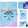 Vaitasy Custodia per Lenovo Tab M10 (3rd Gen) 10.1 Pollici 2022 | Multi-Angle Cover con Ultra-sottlie Folio Custodia per M10 3rd Generazione - Unicorno