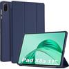 WD&CD Custodia Compatibile per Honor Pad X8a 11, Ultra Sottile PU leather Smart Pelle Cover con la Funzione Compatibile per Honor Pad X8a 11 Tablet - Blu Navy
